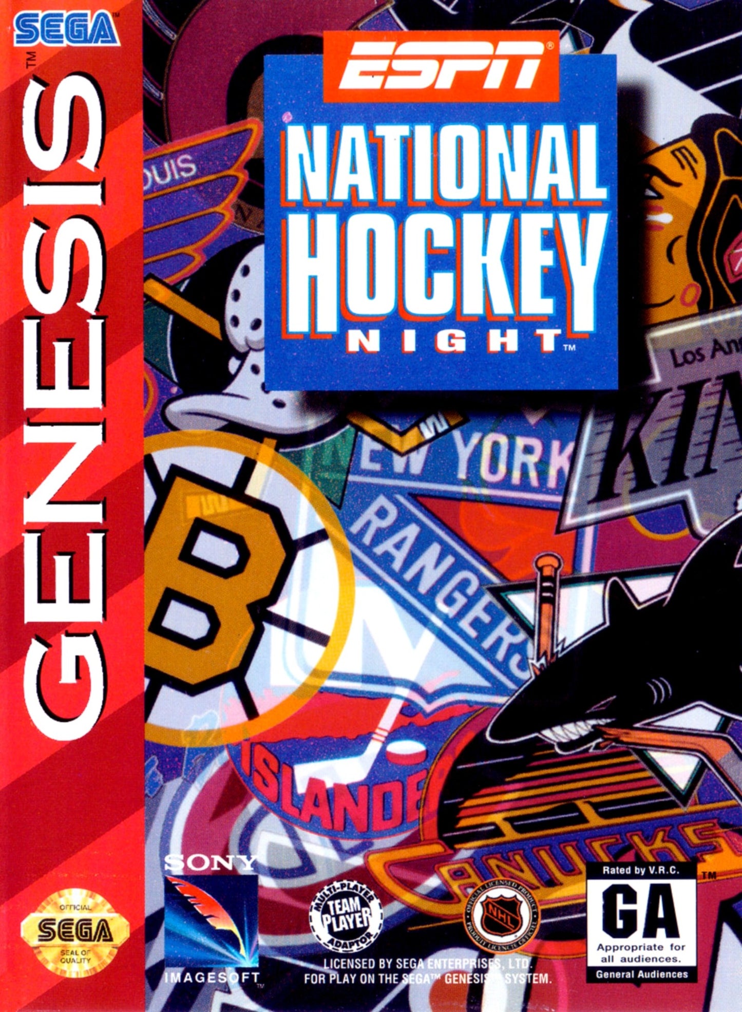 ESPN NATIONAL HOCKEY NIGHT  - GENESIS