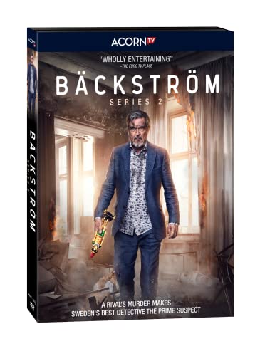BACKSTROM (TV SERIES) - DVD-SERIES 2 (SWEDISH W/ENGLISH SUBS)