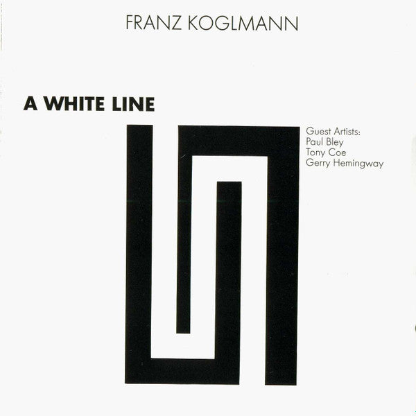 KOGLMANN, FRANZ  - A WHITE LINE