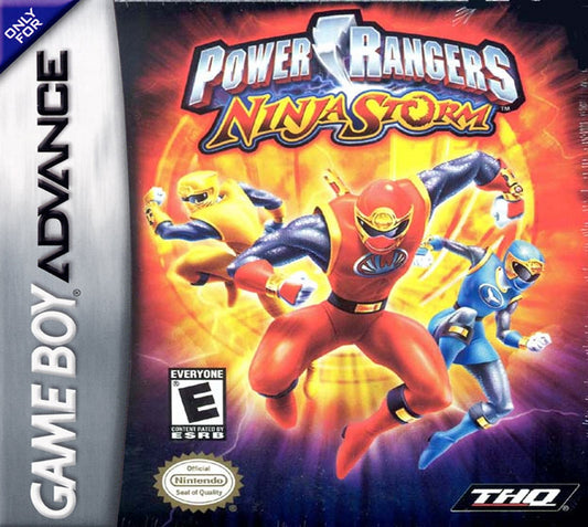 POWER RANGERS: NINJA STORM  - GBA
