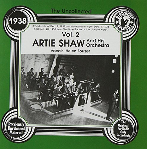 SHAW, ARTIE - VOL. 2-1938