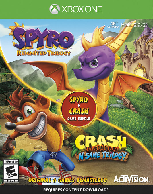 SPYRO: REIGNITED TRILOGY/CRASH BANDICOOT  - XBXONE