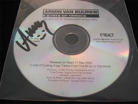 VAN BUUREN, ARMIN  - A STATE OF TRACE