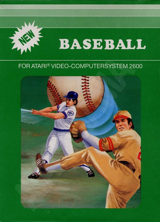 BASEBALL  - NES (W/BOX & MANUAL)