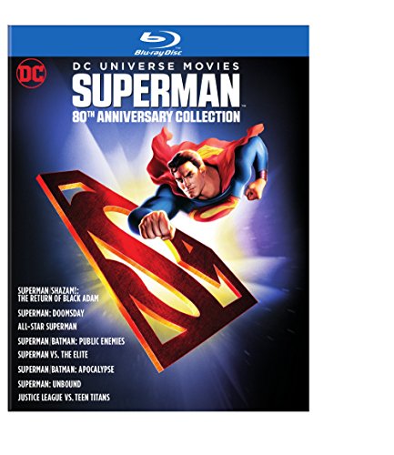 DC UNIVERSE MOVIES SUPERMAN 80TH ANNIVERSARY COLLECTION