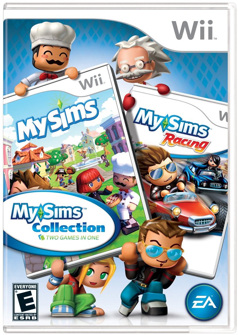 MY SIMS & MY SIMS RACING BUNDLE  - WII