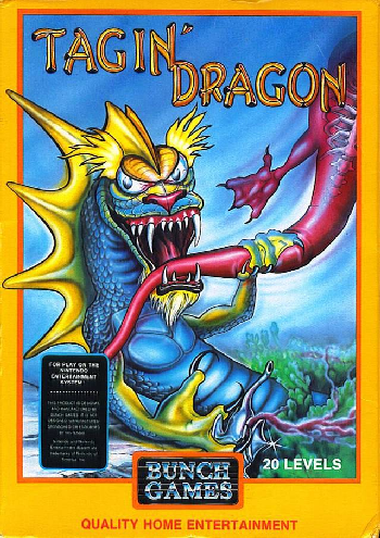 TAGIN' DRAGON  - NES (W/BOX & MANUAL)