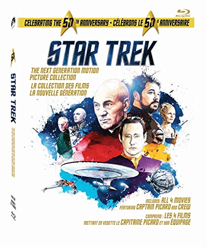 STAR TREK: THE NEXT GENERATION MOTION PICTURE COLLECTION [BLU-RAY] (BILINGUAL)