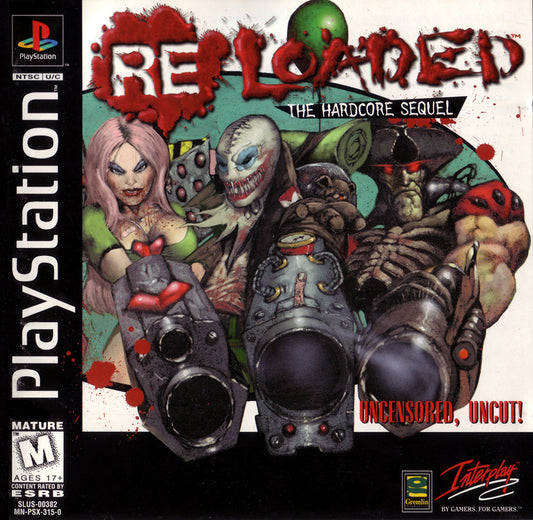 RE-LOADED: THE HARDCORE SEQUEL  - PS1