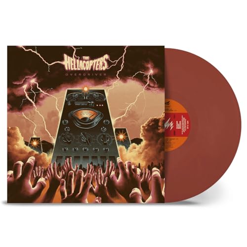THE HELLACOPTERS - OVERDRIVER - BRICK RED (VINYL)