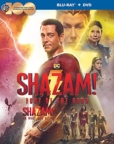 SHAZAM! FURY OF THE GODS  - BLU-INC. DVD COPY