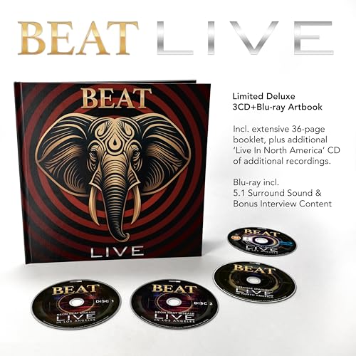 BEAT - LIVE (LIMITED DELUXE 3CD+BLURAY ARTBOOK) (CD)