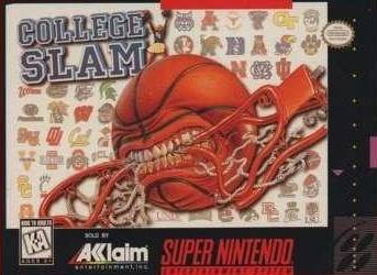 COLLEGE SLAM  - SNES (W/BOX)