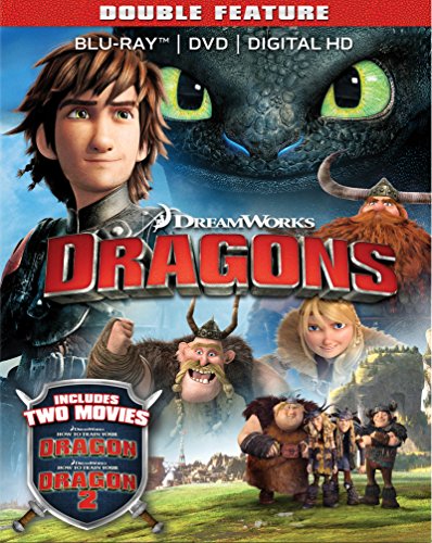 HOW TO TRAIN YOUR DRAGON + HOW TO TRAIN YOUR DRAGON 2 (BILINGUAL) [BLU-RAY + DVD + DIGITAL COPY]