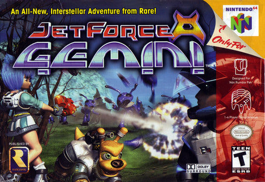 JET FORCE GEMINI  - N64 (W/BOX)