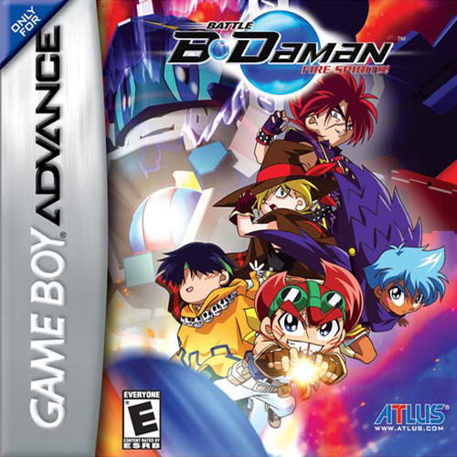 BATTLE B-DAMAN: FIRE SPIRITS  - GBA