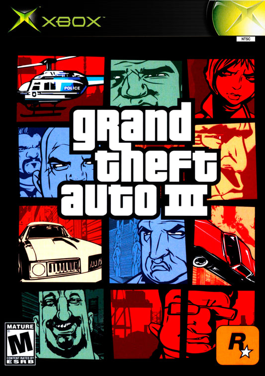 GRAND THEFT AUTO III  - XBOX
