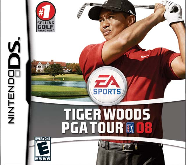 TIGER WOODS PGA TOUR 08 (CARTRIDGE ONLY)  - DS
