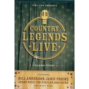 COUNTRY LEGENDS LIVE, VOLUME 8 DVD!