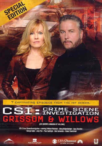 CSI: CRIME SCENE INVESTIGATION - DVD-GRISSOM  & WILLOWS (7 EPISODES)(2 DI