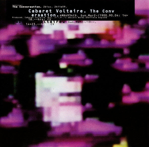 CABARET VOLTAIRE  - CONVERSATION