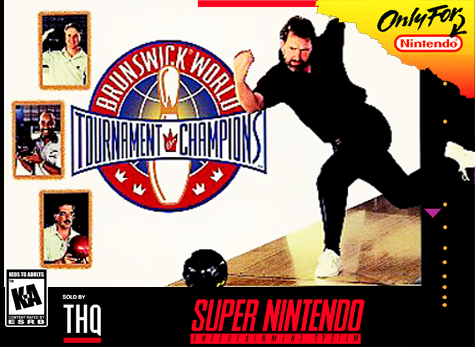 BRUNSWICK WORLD TOURNAMENT OF CHAMPIONS  - SNES (W/BOX)