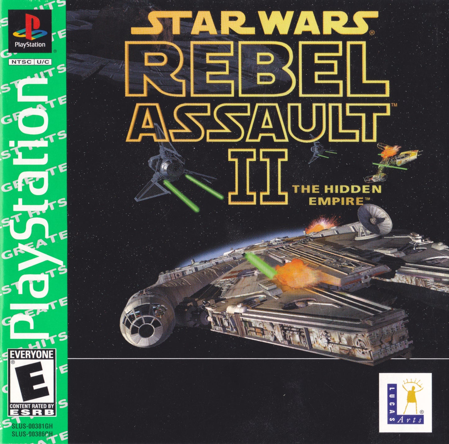 STAR WARS: REBEL ASSAULT 2 (GR HITS EDIT  - PS1