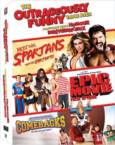 OUTRAGEOUSLY FUNNY TRIPLE PACK  - DVD-MEET THE SPARTANS/EPIC MOVIE/COMEBAC