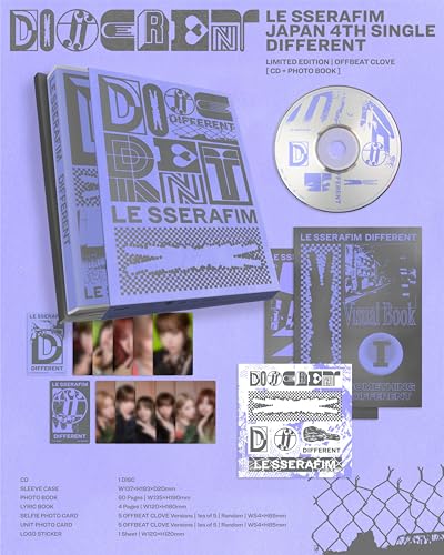 LE SSERAFIM - DIFFERENT (CD)