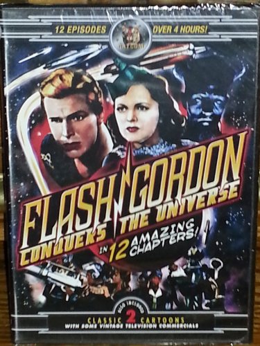 FLASH GORDON CONQUERS THE UNIVERSE - DVD-12 EPISODES-CATCOM
