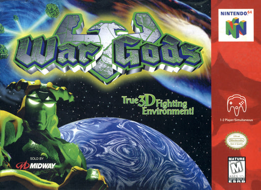 WAR GODS  - N64 (W/BOX)