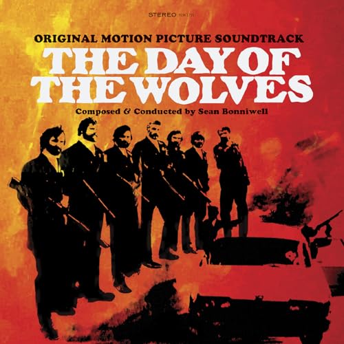 SEAN BONNIWELL - DAY OF THE WOLVES--ORIGINAL MOTION PICTURE SOUNDTRACK (ORANGE AND RED "BAD BLOOD" VINYL)