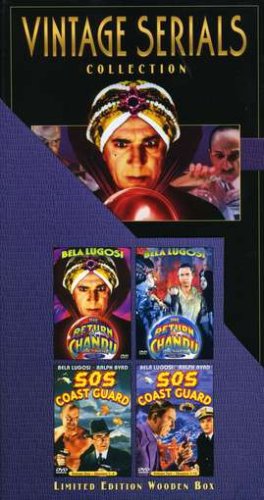 VINTAGE SERIALS COLLECTION (THE RETURN OF CHANDU / S.O.S. COAST GUARD) (4-DVD BOX SET)