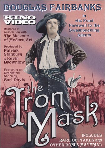 IRON MASK  - DVD-1929-DOUGLAS FAIRBANKS-KINO VIDEO