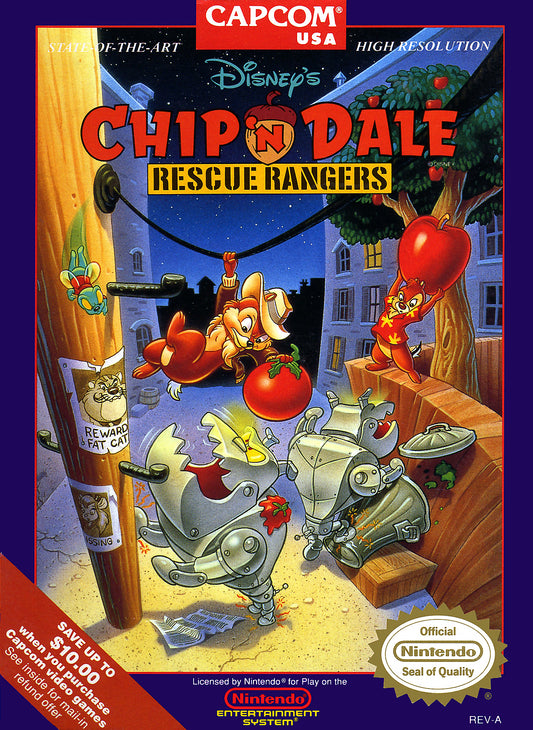CHIP & DALE: RESCUE RANGERS 2  - NES