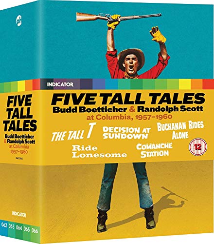 FIVE TALL TALES: BUDD BOETTICHER & RANDO  - BLU-INDICATOR