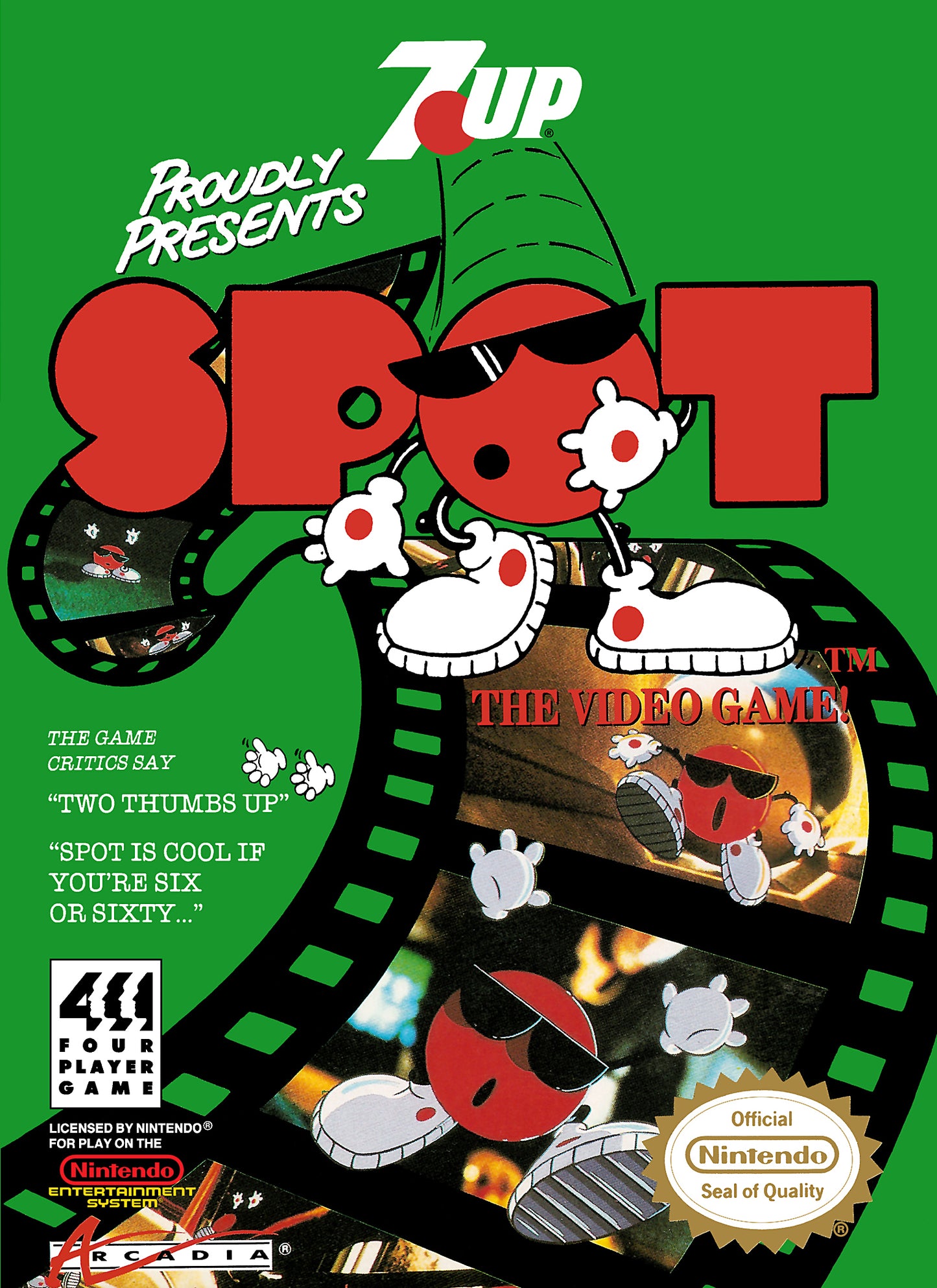 SPOT: THE VIDEO GAME  - NES (W/BOX)