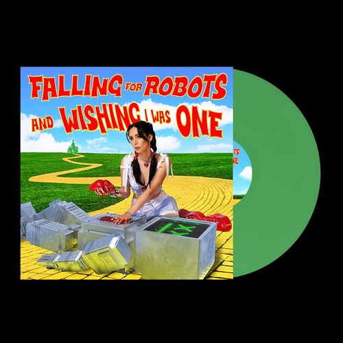 LØLØ - FALLING FOR ROBOTS & WISHING I WAS ONE - EMERALD GREEN (VINYL)