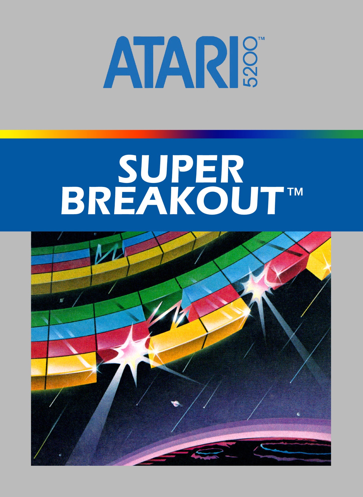 SUPER BREAKOUT  - ATARI5200