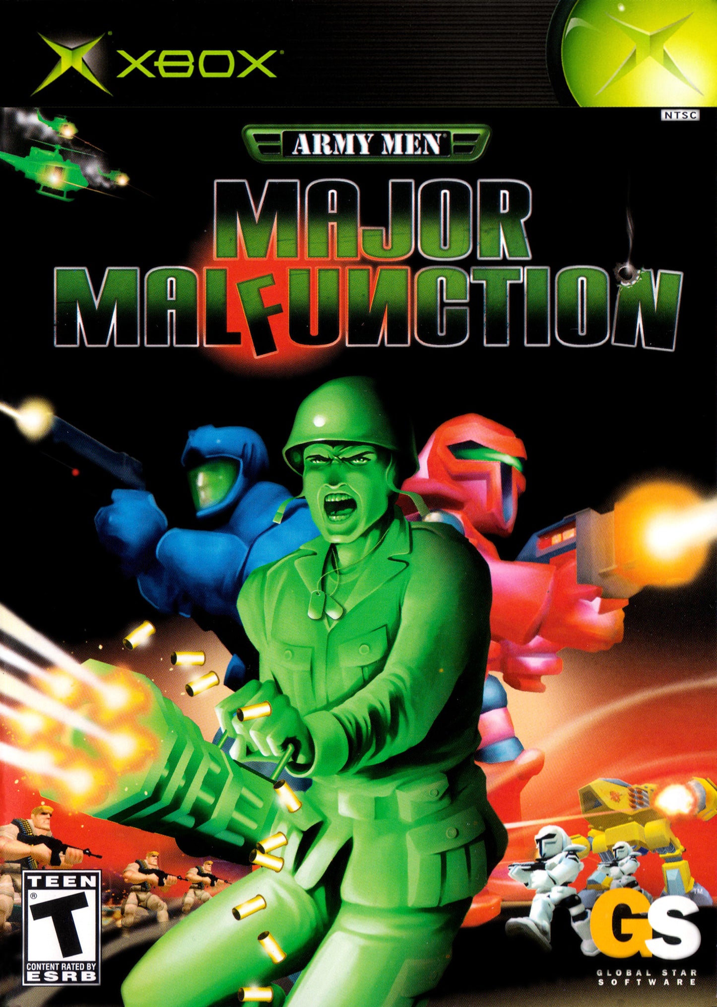 ARMY MEN: MAJOR MALFUNCTION  - XBOX