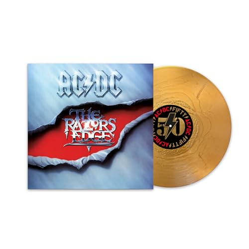 AC/DC - THE RAZORS EDGE (50TH ANNIVERSARY GOLD COLOR VINYL)