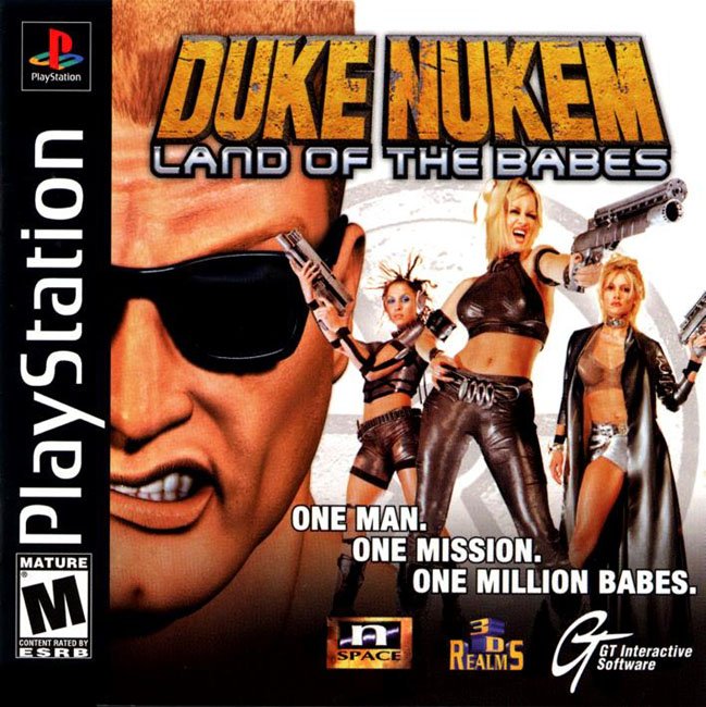 DUKE NUKEM: LAND OF THE BABES  - PS1