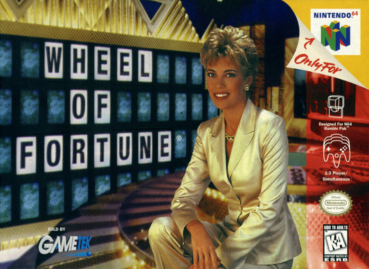 WHEEL OF FORTUNE  - N64 (W/BOX)