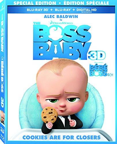 BOSS BABY 3D [3D BLU-RAY + BLU-RAY + UV DIGITAL COPY] (BILINGUAL)