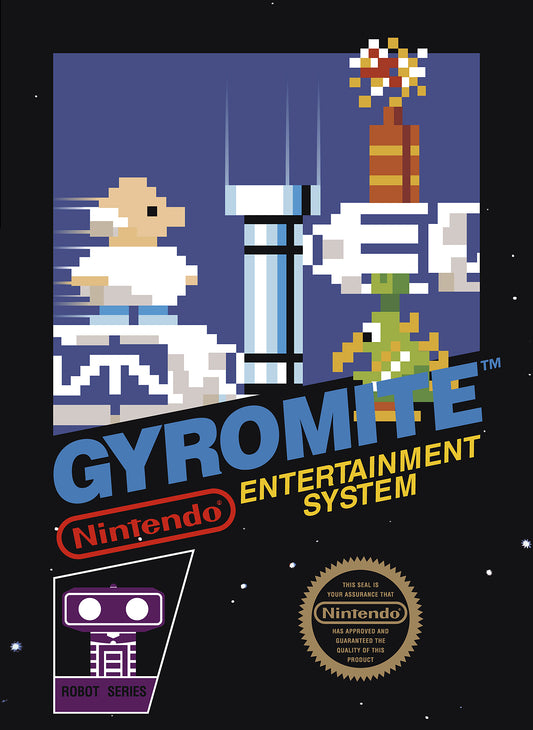 GYROMITE  - NES (W/BOX & MANUAL)