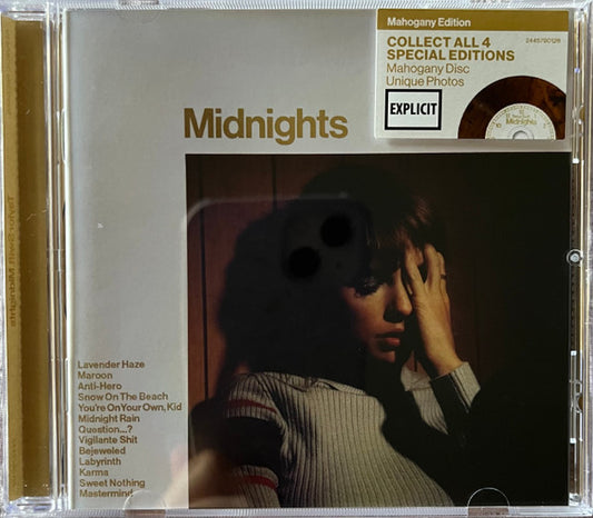 TAYLOR SWIFT - MIDNIGHTS (CD)