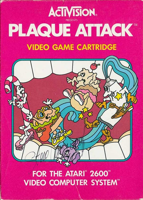 PLAQUE ATTACK  - ATARI2600