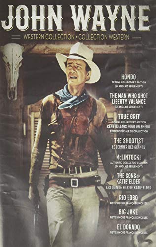 WAYNE, JOHN  - DVD-WESTERN COLLECTION (9 DISCS)