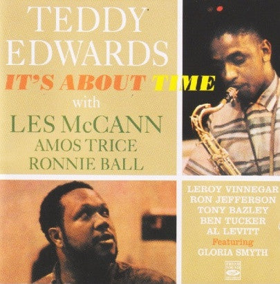 EDWARDS, TEDDY  - IT'S ABOUT TIME