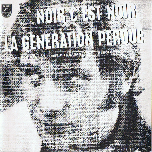 HALLYDAY, JOHNNY  - NOIR C'EST NOIR